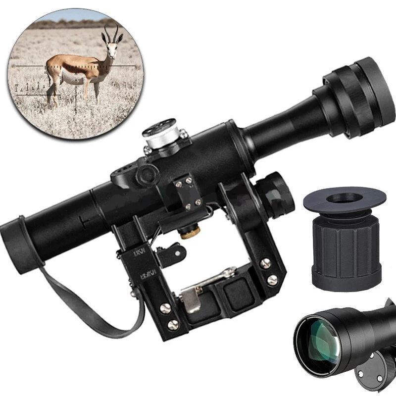 

SVD 4x26 PSO Type Riflescope SVD Sniper Rifle Series AK Rifle Scope for Hunting Sight For AK47