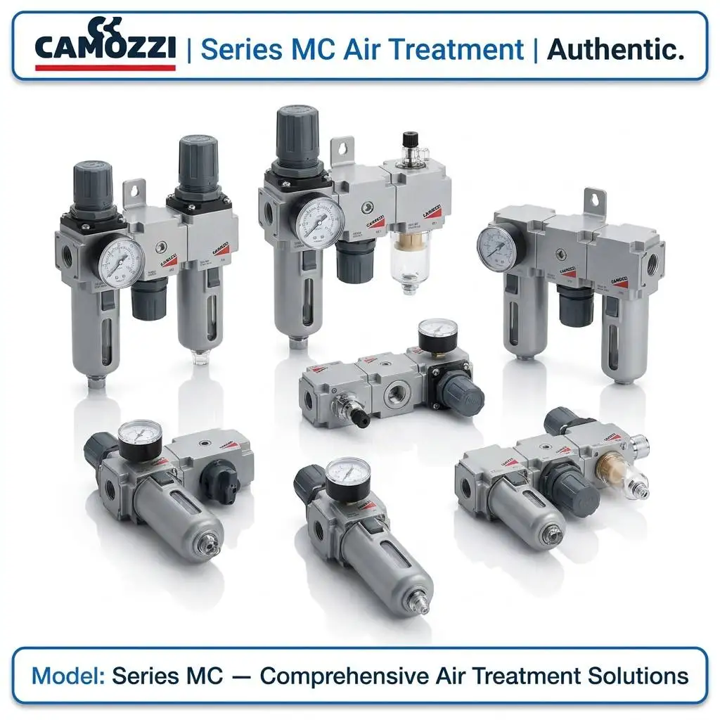 Фото Новый фильтр-регулятор Camozzi MC104-D00 G1/4 25 мкм для подготовки пневматического воздуха, итальянское качество MC104-D00 №5