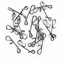 50pcs fishing stainless steel snaps fastlock clips safety connector s xxl size lures hooks pesca fishing accessories tackle