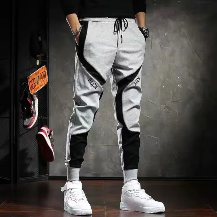 

Sweatpants men's trendy brand new casual pants men's large size loose student sports long pants clothes trouser