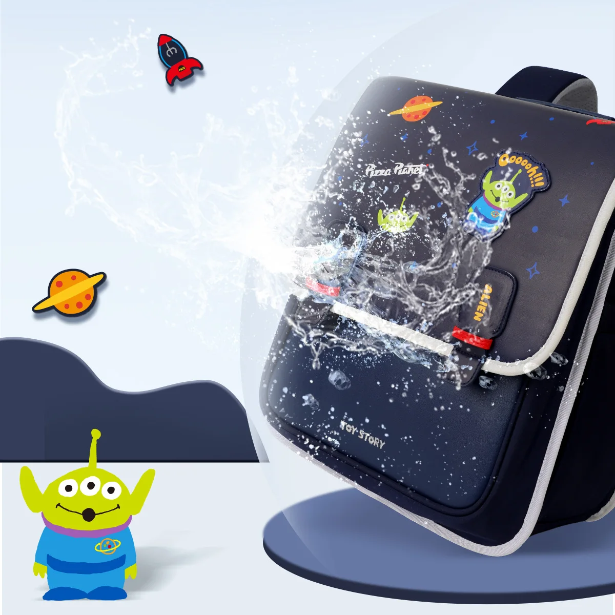 Disney Kindergarten Backpack For Boys Girls New Toy Story Primary Student Shoulder Orthopedic Backpack Large Capacity Mochila