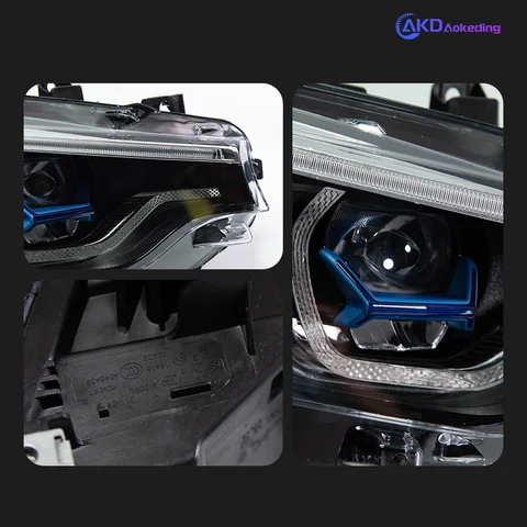 Фары для BMW F32 Светодиодные фары с линзой проектора 2013-2019 F36 F33 Передняя фара 425i 430i 435i M3 F80 Drl Automotive