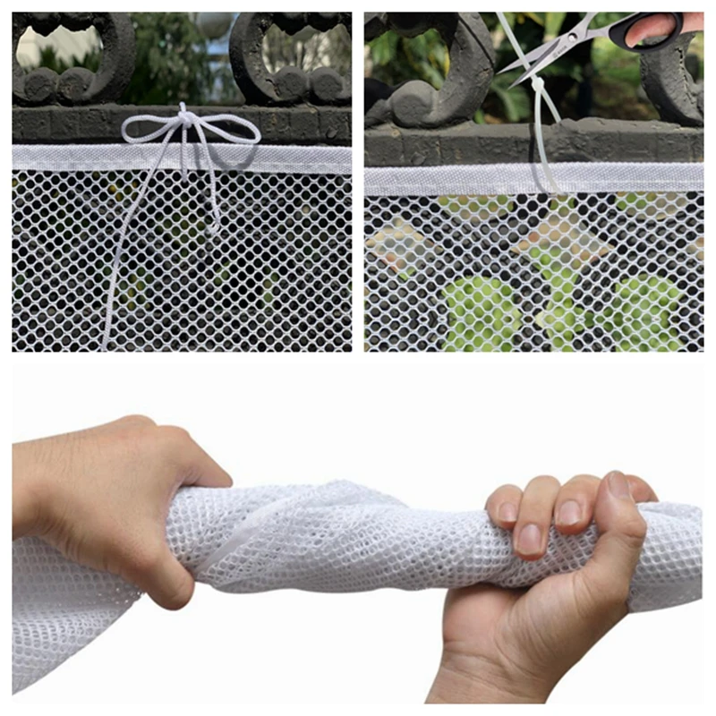 Утолщенная сетка для защиты балкона детская защитная лестницы от падения с