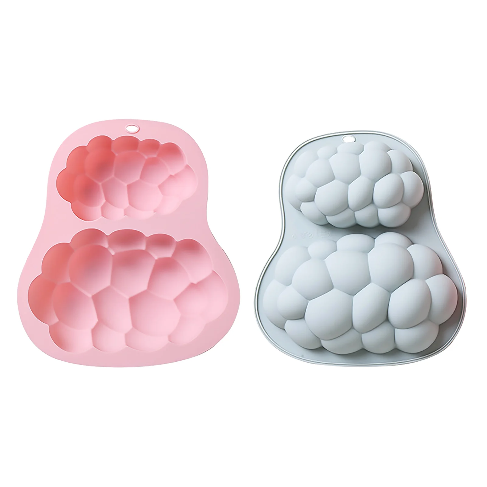 

Формы для помадки шоколада 2 полости пузырьков силиконовые Свадебные Конфеты выпечки формы для торта 3D DIY