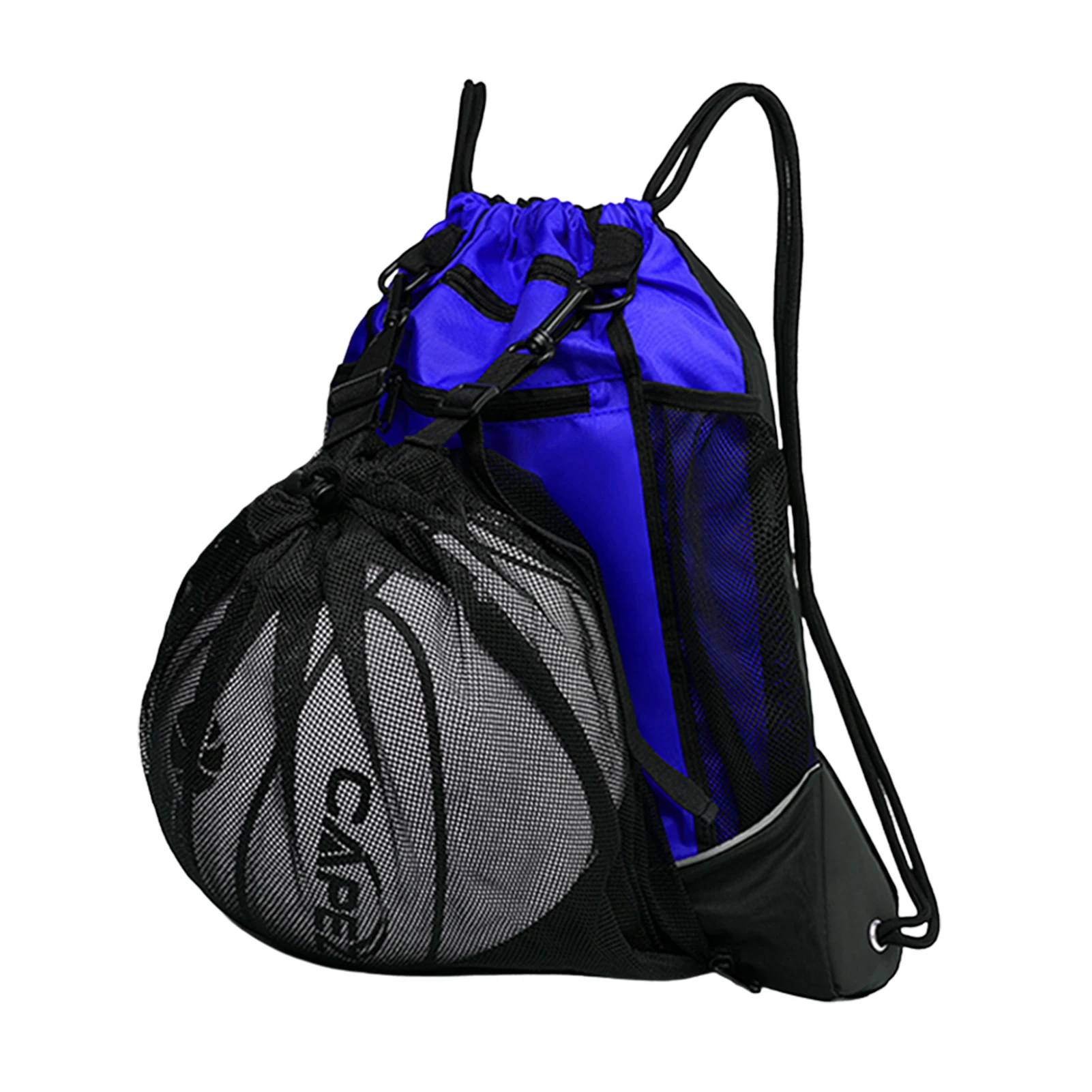 

Drawstring Basketball Backpack For Boys Large Capacity Outdoor Sports Bag Drawstring Bag With Mesh Net For Gym Yoga Hiking