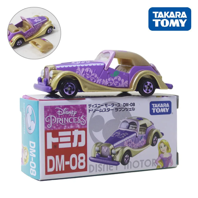 

TAKARA TOMY Alloy Toys for Kids 3+ Years Old Dream Star Rapunzel Diecast 1/64 Tomica Limited Vintage Neo Cars for Girls Metal