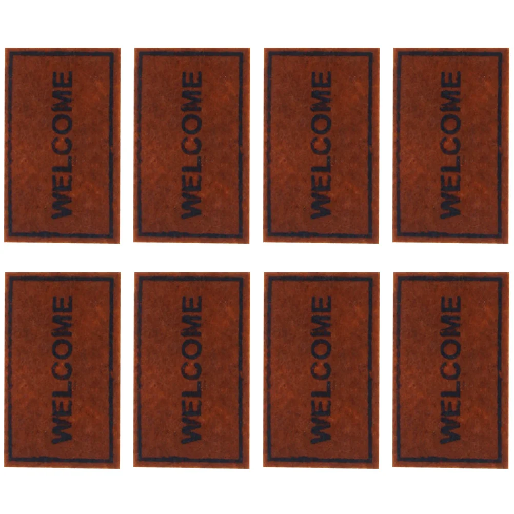 

8pcs House Miniature Rug House Accessories Miniature Furniture And Accessories Miniatures Decor