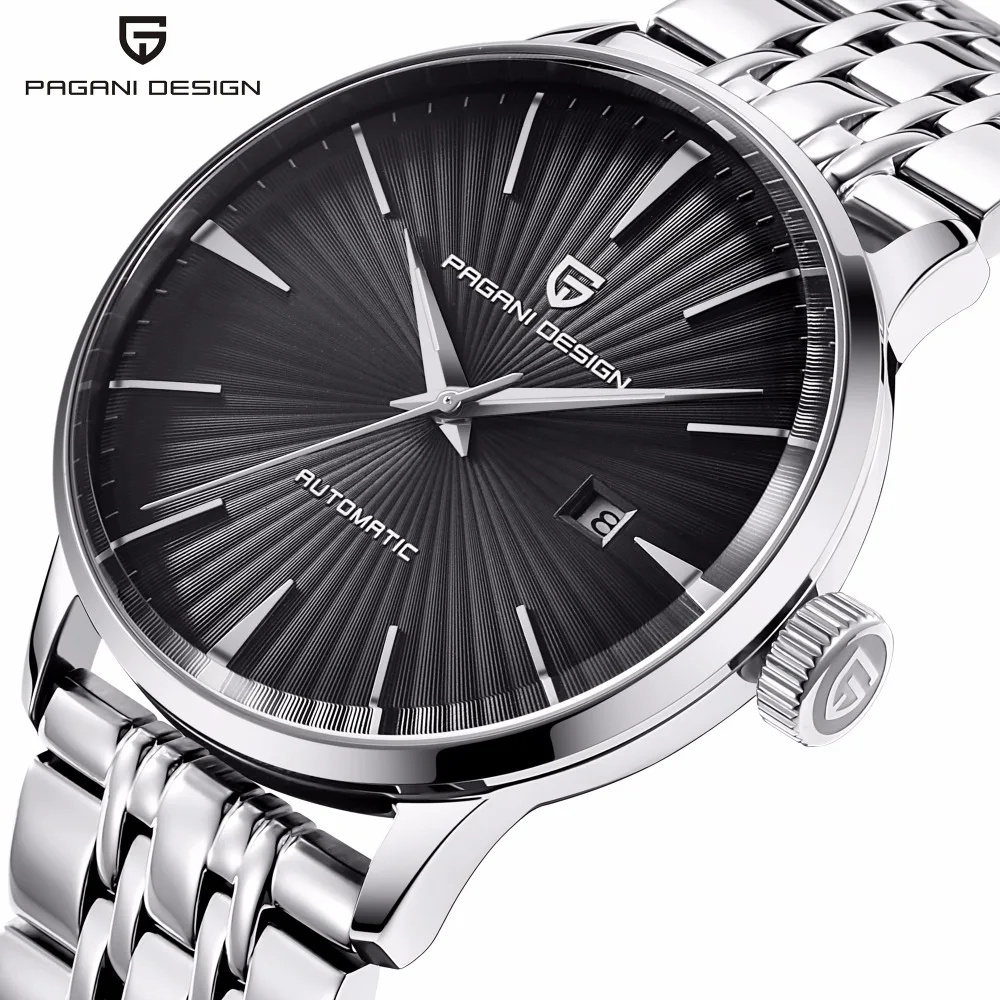 2022 PAGANI DESIGN 43MM Men Automatic Mechanical Watches Classic Brand Fashion Luxury Business Date Waterproof Relogio masculino