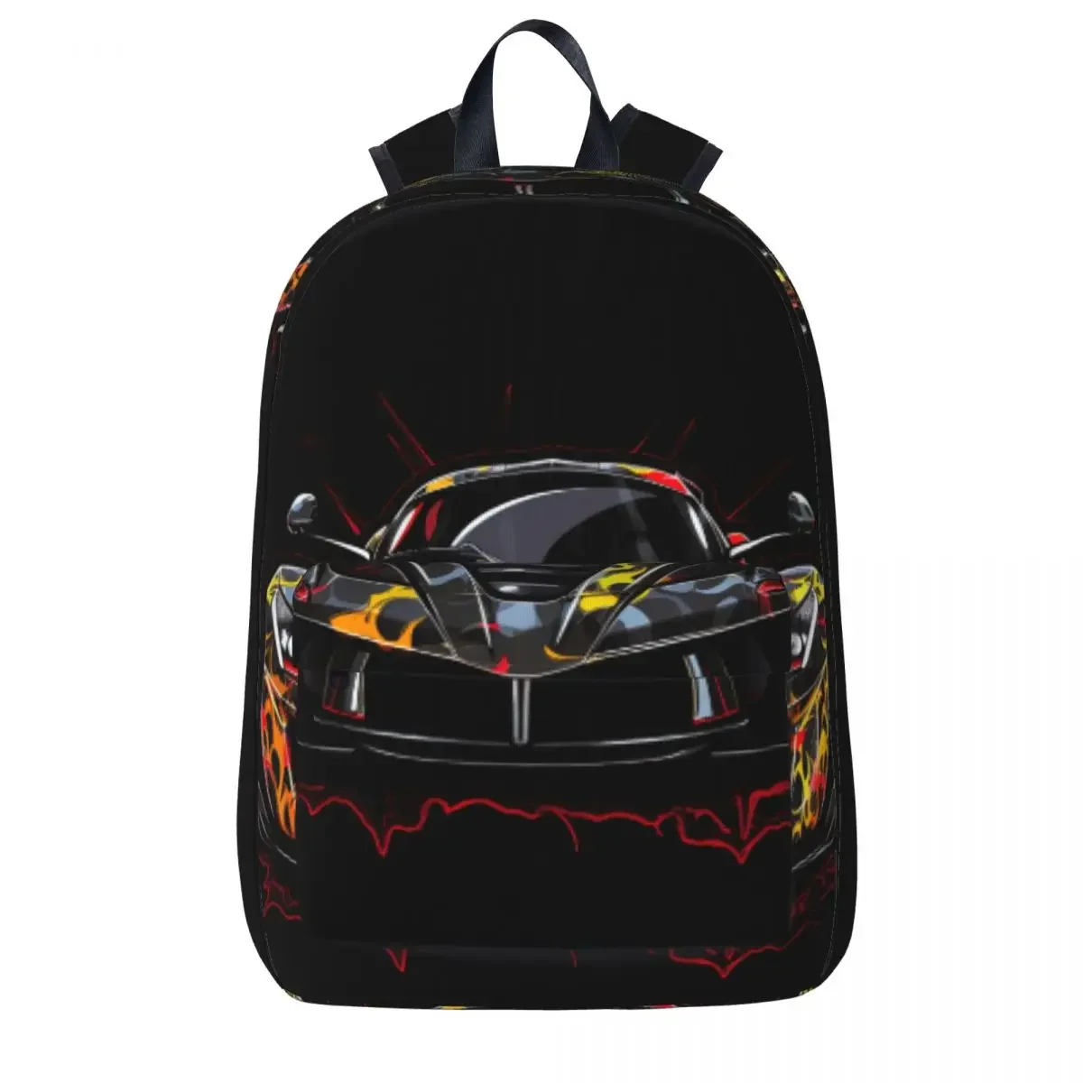 

Passionate Sports Car Backpack Graffiti Cartoon Camping Backpacks Student Streetwear School Bags Custom Breathable Rucksack