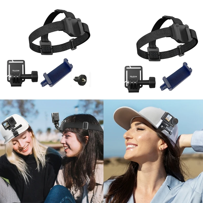 

Quick Release Headband for Go 11/10/9/8/7/6/5/4/3 SJ4000 SJ5000 SJ6 SJ7 Camera Head Strap Accessories Mount Holder P8DC