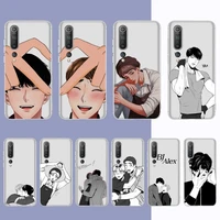 bj alex manga phone case for samsung s20 s10 lite s21 plus for redmi note8 9pro for huawei p20 clear case