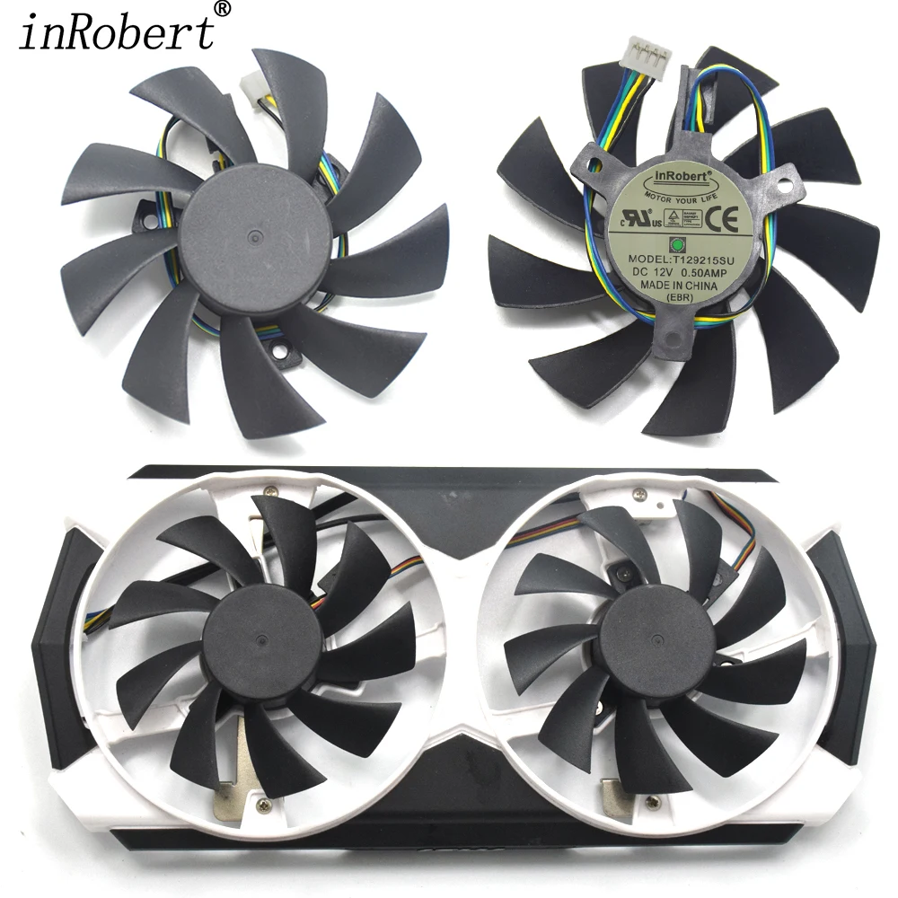 

New 85MM FD9015U12S FY09015H12LPA 4Pin Two Ball Bearing Cooling Fan For Sapphire HD 7770 7750 HD7970 Graphics Card Cooler Fan