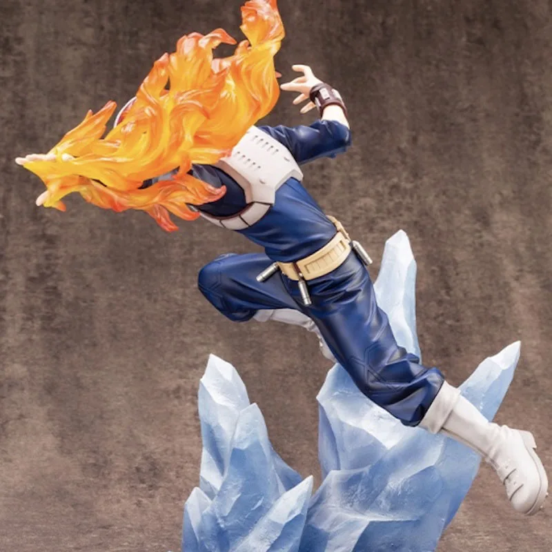 Фото В наличии оригинал KOTOBUKIYA My Hero Академия ARTFXJ Todoroki Shoto 2,0 экшн детская игрушка-фигурка №2