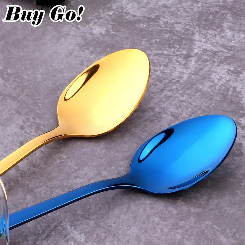 8 шт. ложки для льда 18/10 десертная ложка из нержавеющей стали мороженого меда