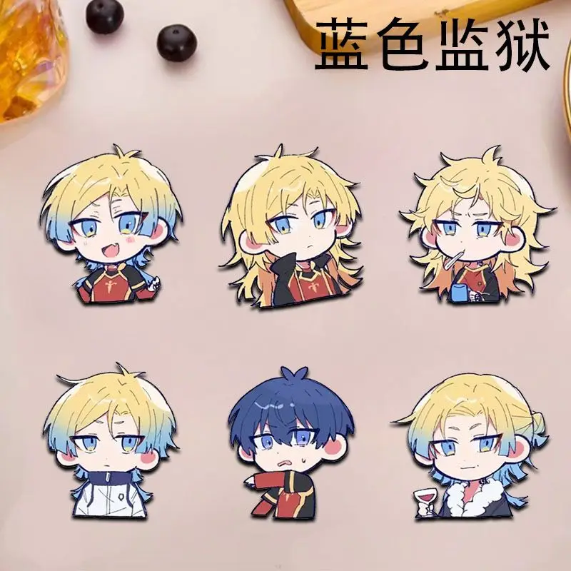 Акриловый значок для косплея аниме BLUE LOCK Isagi Yoichi Nagi Seishiro