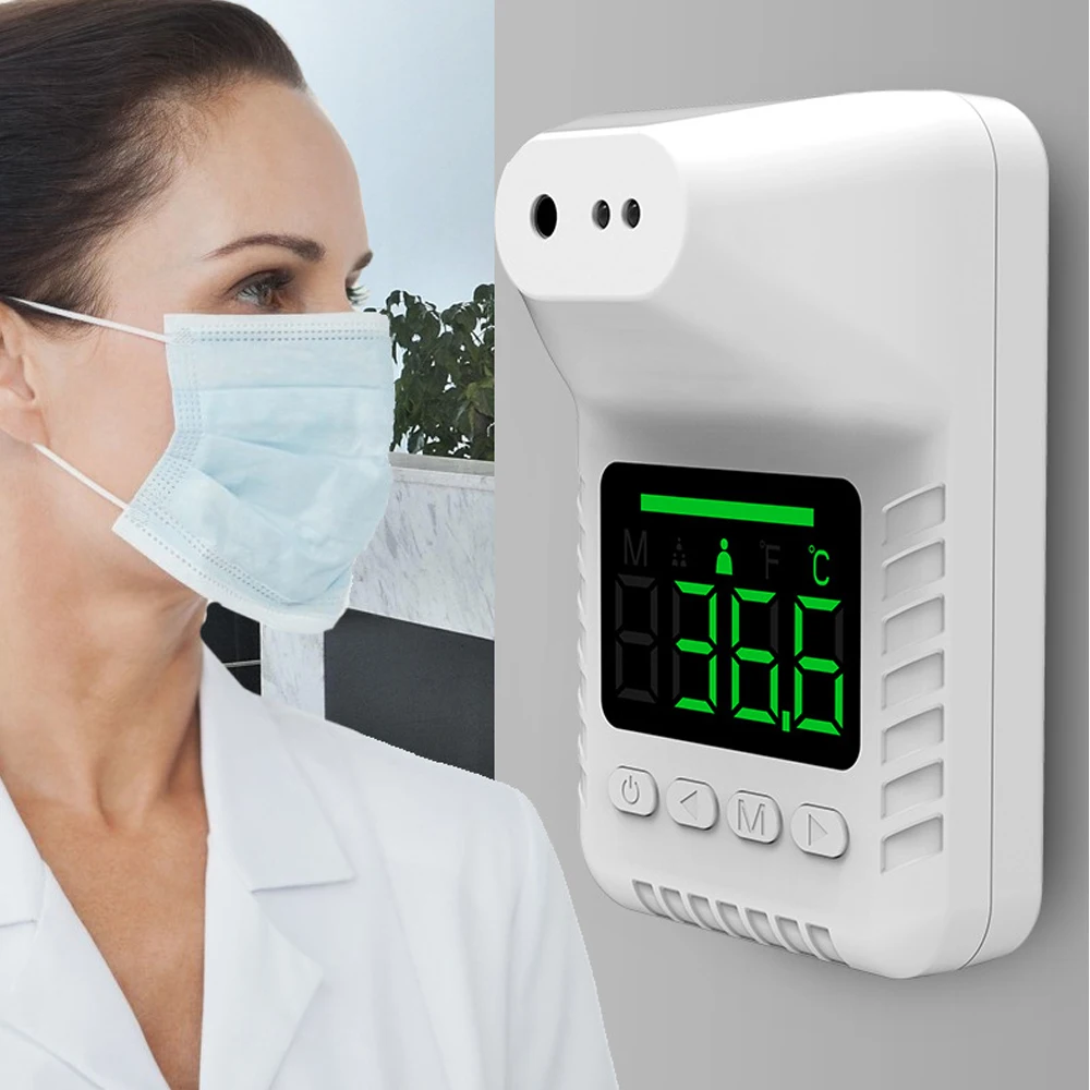 Настенный инфракрасный мини-термометр K3X светодиодный дисплей Handsfree цифровой
