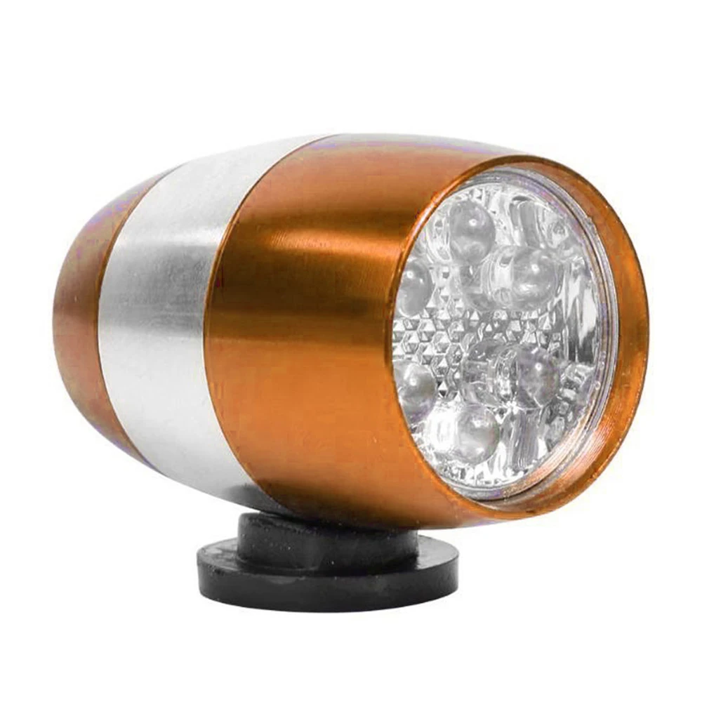 

Mountain Bike Light 6LED Front Fork Light Spare Parts For Bicycle Strong Light Headlight Bright Light Night LED 360deg;rotatable