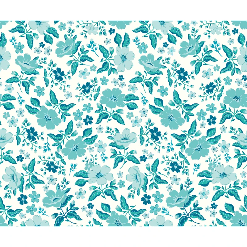 

Evie Peel & Stick Wallpaper, Teal, 18" x 18.86'
