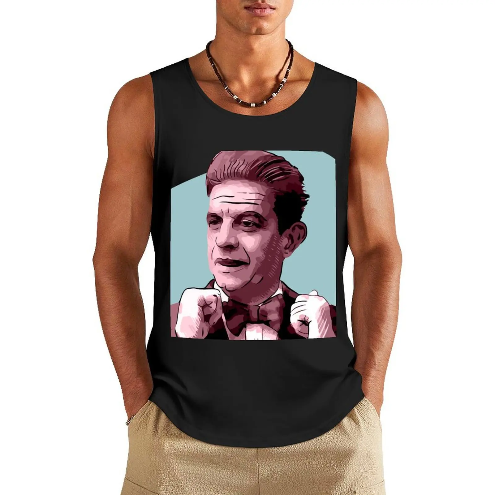 Lacan Tank Top жилеты мужские новые в топах и футболках