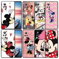 mickey mouse animation for huawei honor x30 x20 x8 x7 60 50 se pro 10x 10i 10 lite 9a 9c ru 9x 8x 8a black phone case