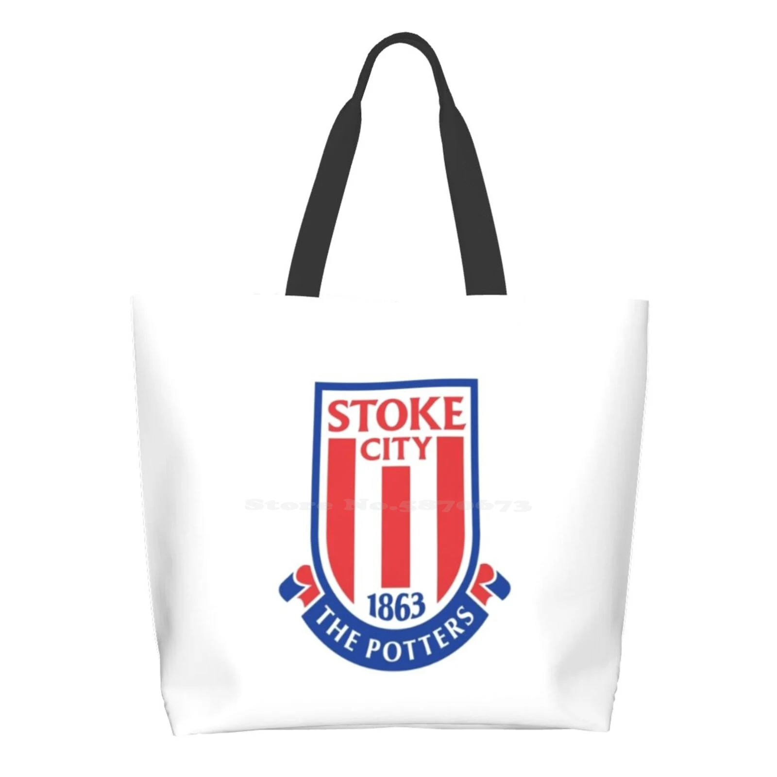 

Повседневная Сумка-тоут Stoke City, многоразовые вместительные горшки