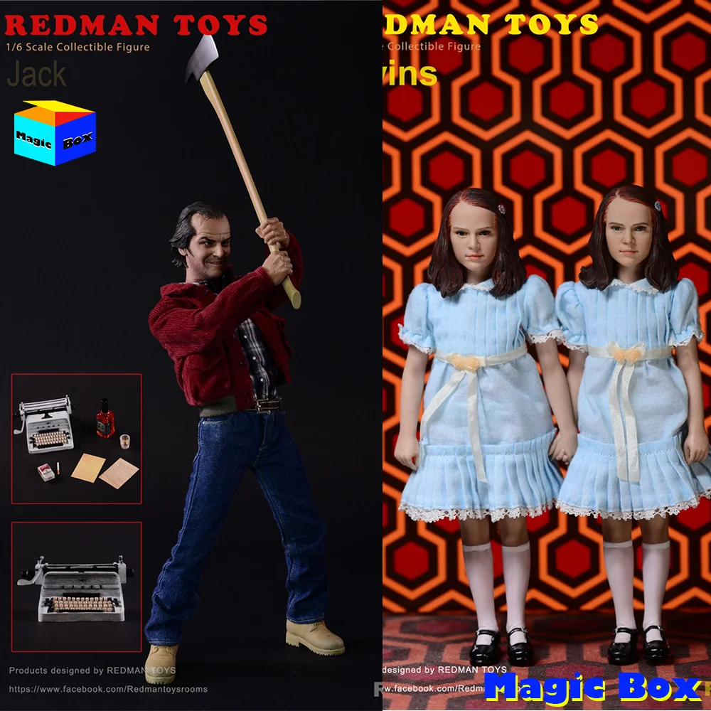 

REDMAN TOYS RM049 RM050 1/6 Twins Girl and Jack Male Soldier Model for 12 Inch Action Figure Full Set Collectible In Stock