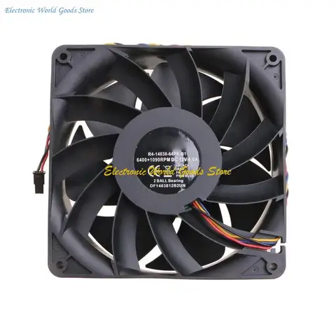 Корпусный вентилятор A3PD R4-14038-64PK-B1 12В