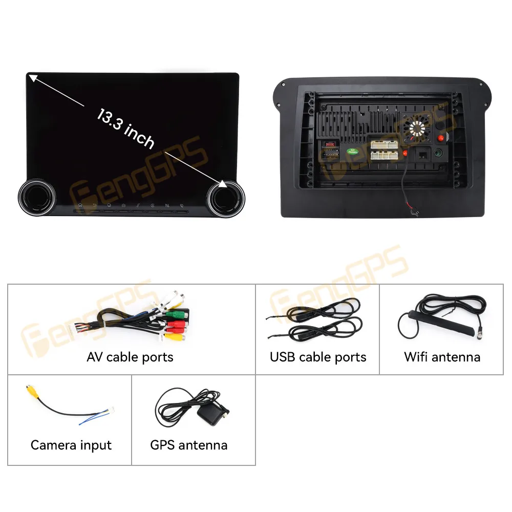 Автомагнитола для LADA Vesta Cross Sport мультимедийный плеер на Android 13 3 дюйма 2000*1200P GPS 4G