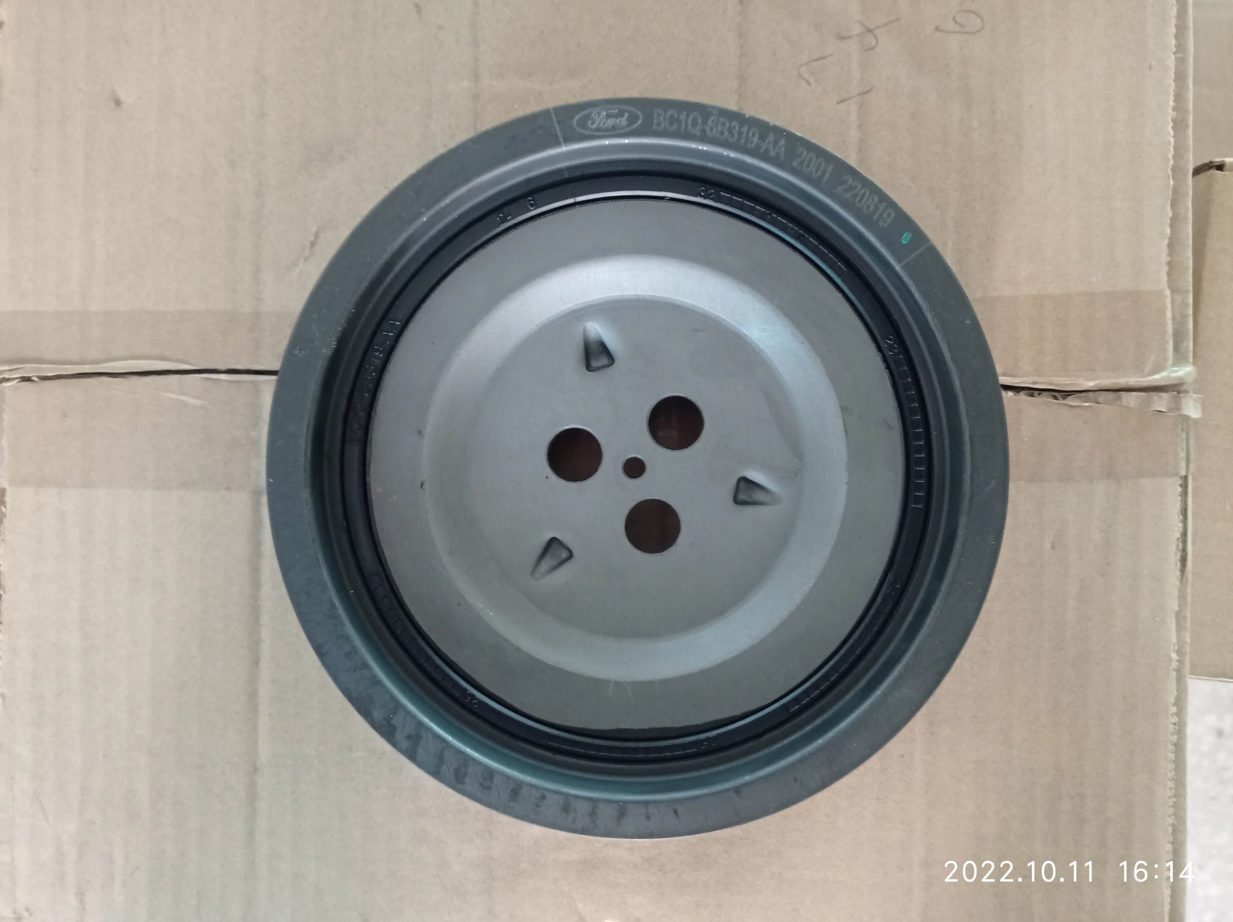 Оригинальный демпфер шкива коленчатого вала BC1Q 6B319 AA 2.4L для Ford Transit Puma Engine V347 V348