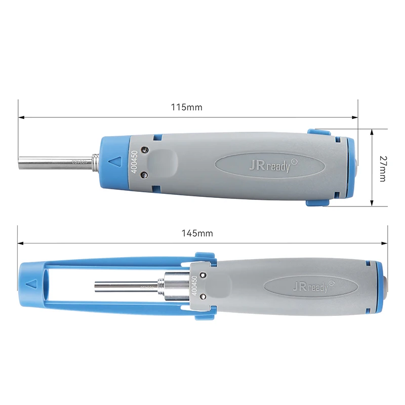 Фото Инструмент для извлечения контактов JRready JRconDRK-T400450, серия Trident Neptune Metal, подходит для круглых разъемов стандарта ITT. №4