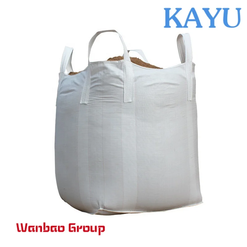 PP ton bag sand bulk 1 ton bags polypropylene storage 1.5 ton jumbo bags