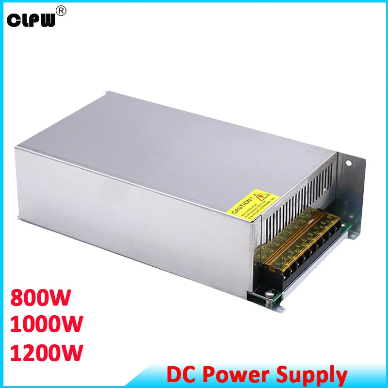 Одиночный выход 1000 Вт, 12 В, 15 В, 24 В, 30 в, 36 В, 45 в, 48 В, 60 в, 70 в, 80 в, 90 В, 100 в, 110 В, 120 В, световой трансформатор, импульсный источник питания