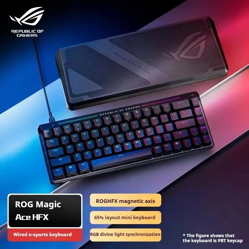ROG Falchion ACE HFX Игровая клавиатура E-Sport Магнитный переключатель Индивидуальная