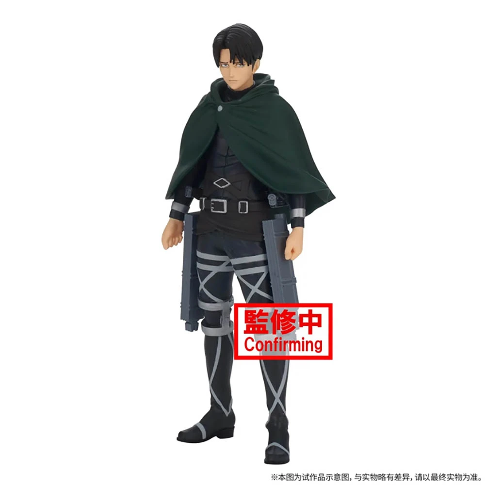 

Newest In Stock Original Attack On Titan Levi Ackerman 16Cm Collection Model Anime Figure Action Figure Toys