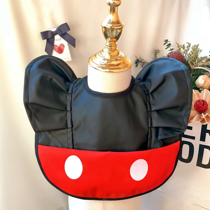 Детская сумка для еды с крыльями ангела в горошек водонепроницаемый слюнявчик