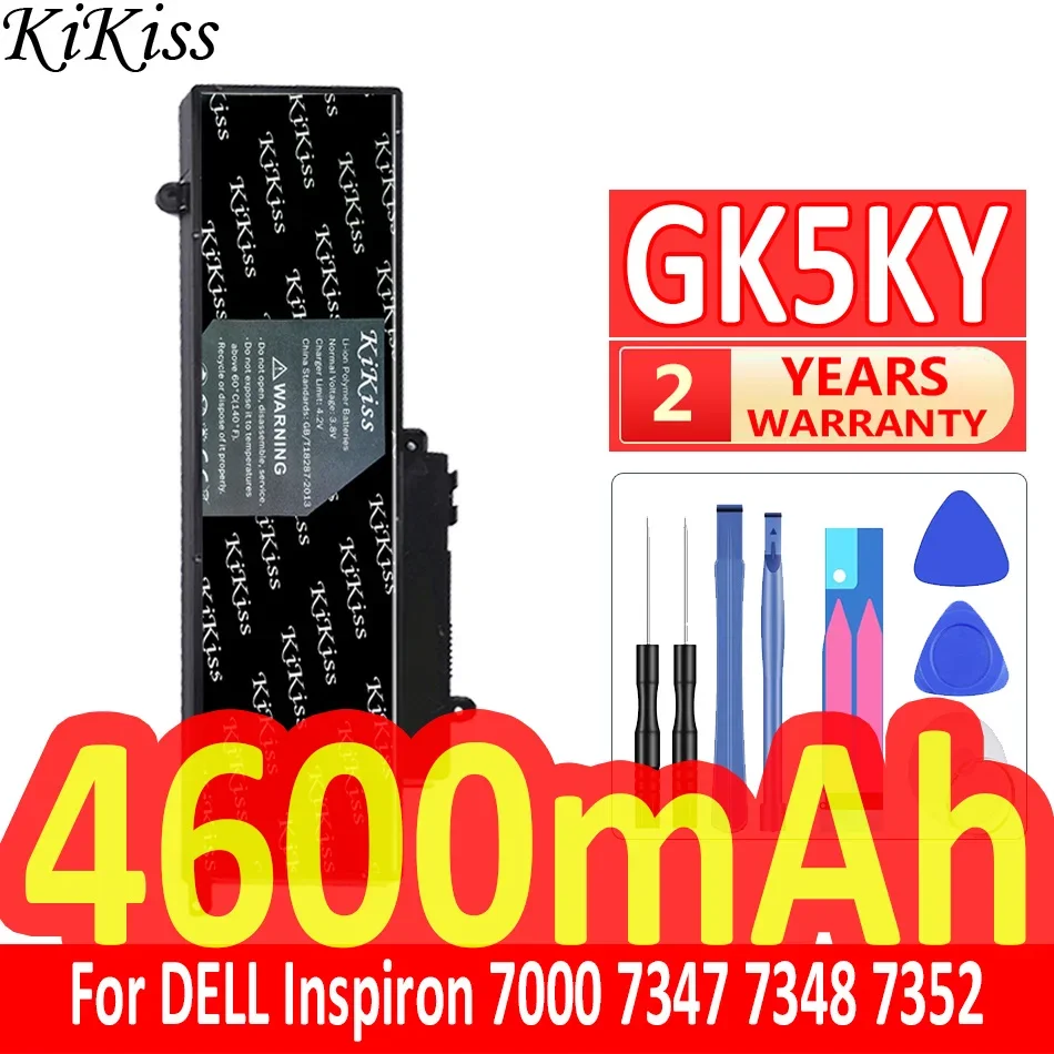 

4600mAh KiKiss Powerful Battery GK5KY For DELL Inspiron 13" 7000 Series 7347 7348 7352 7353 7359 11" 3147 3148 15" 7558