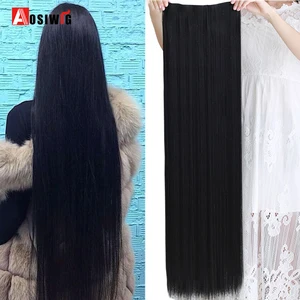 Image for Aosiwig Synthetic 5 Size Long Straight 5 Clip in H 