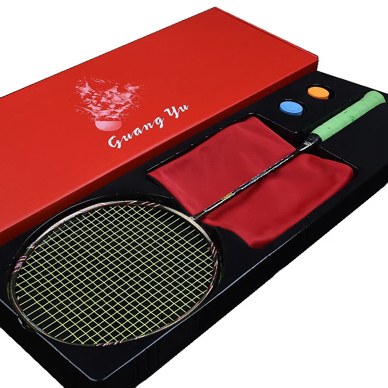 

Ракетка для бадминтона из углеродного волокна, 24-35 фунтов, G4