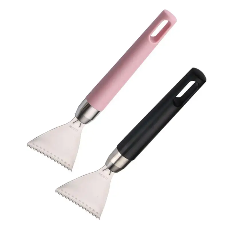 Инструмент для очистки рыбы кухонный скалер из нержавеющей стали портативный