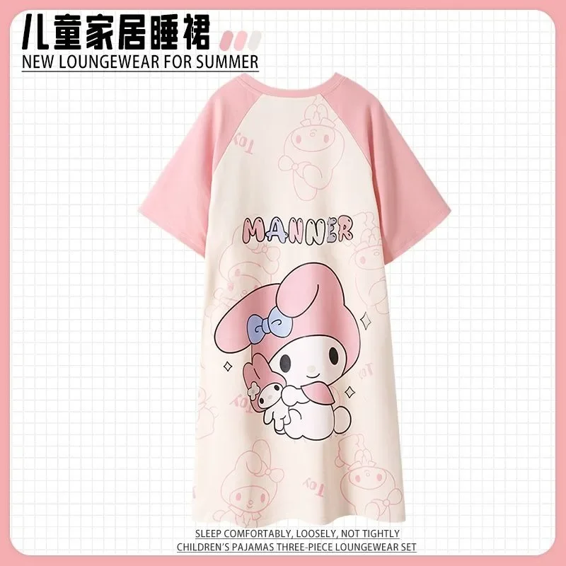 Новая Милая Короткая Пижама My Melody из мультфильма летняя дышащая и удобная