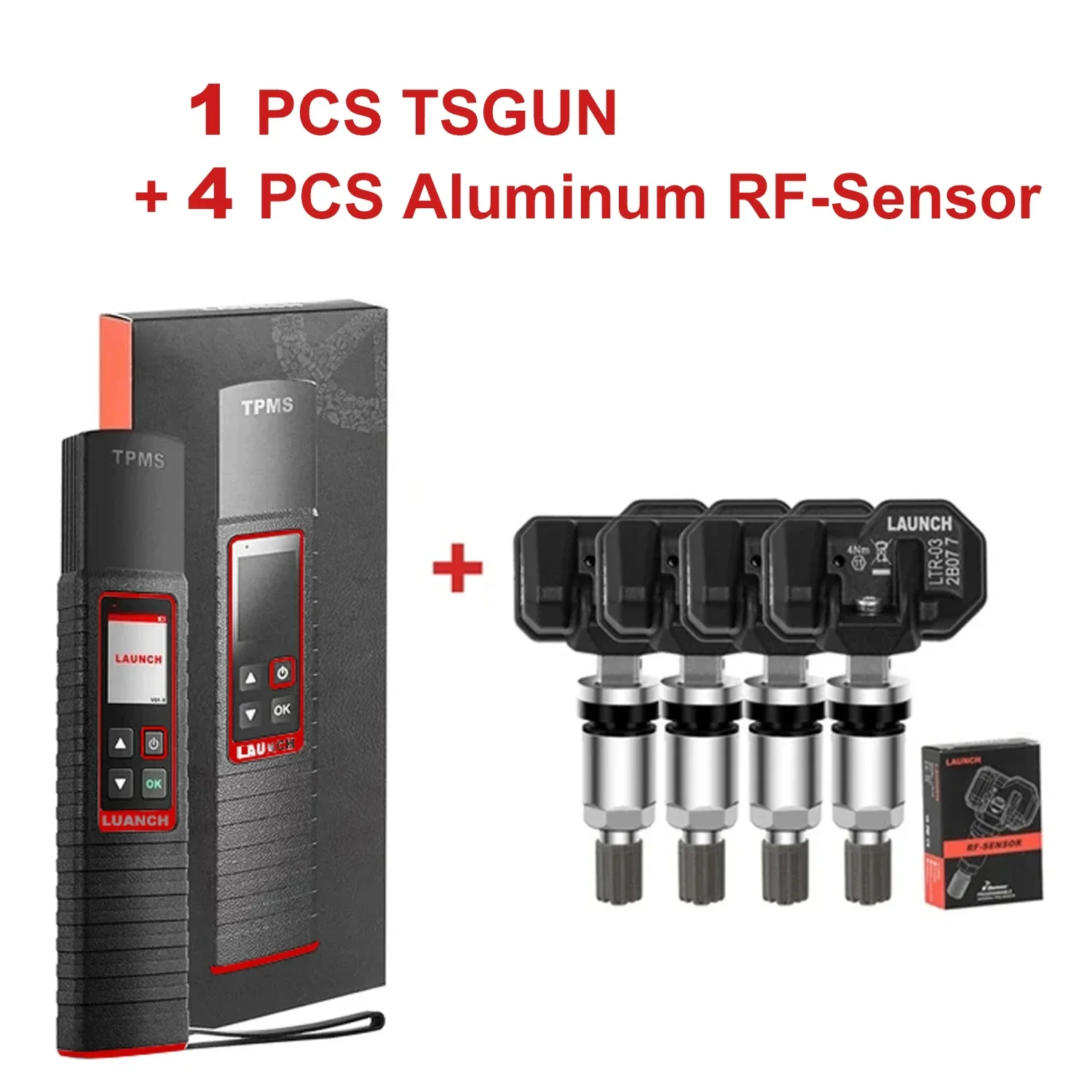 

LAUNCH X431 TSGUN TPMS автомобильный датчик давления в шинах детектор 315/433 МГц RF-сенсор программирование диагностический инструмент для X-431 V/V +/PRO3S +