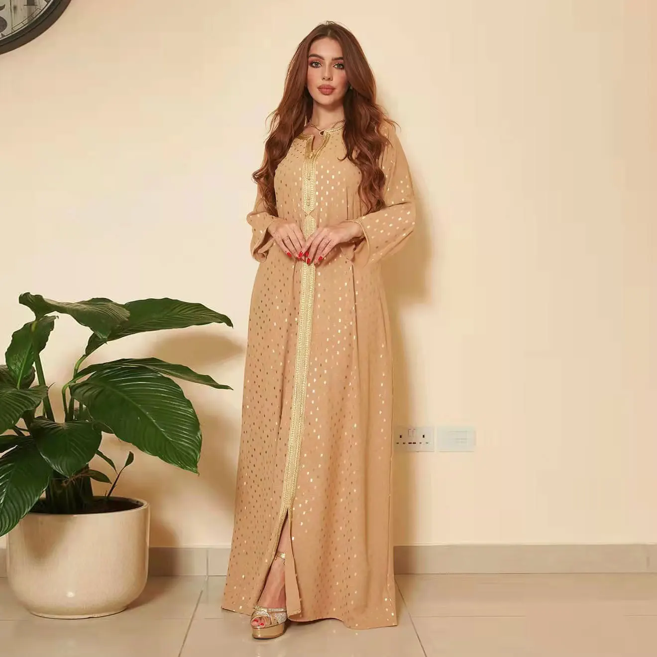 Eid Abaya Dubai Turkey Muslim Fashion Hijab Dress Abayas for Women African Indian Maxi Dresses Islam Caftan Moroccan Kaftan Robe