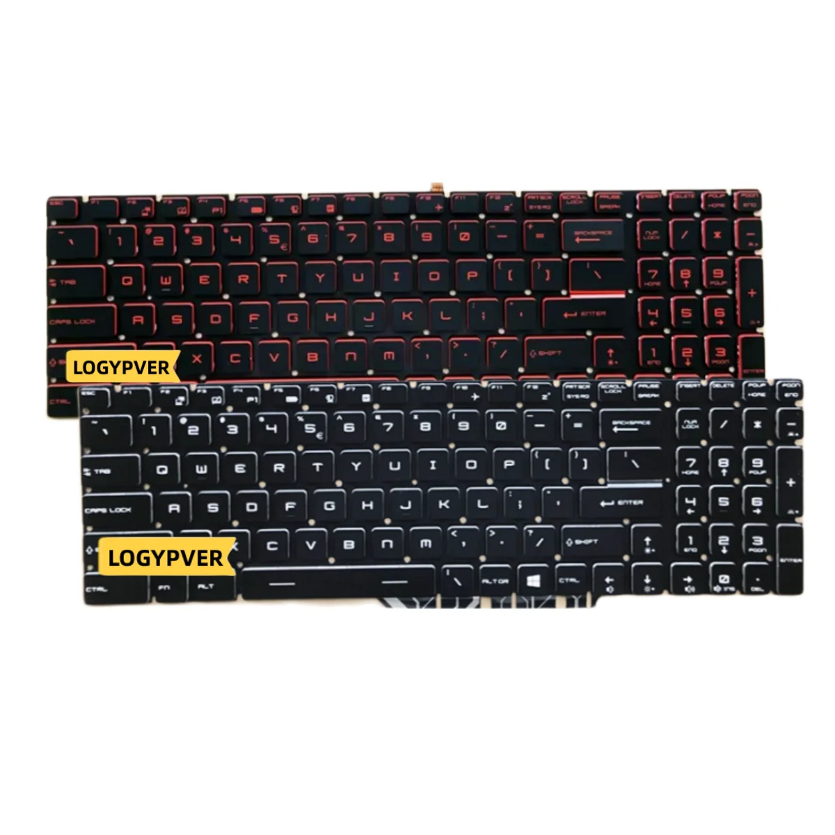 Клавиатура для ноутбука MSI GP63 8RE GP65 GL75 GF75 GE75 GS75 GP75 GT76 8RD GL65 Leopard 9SD с английской подсветкой