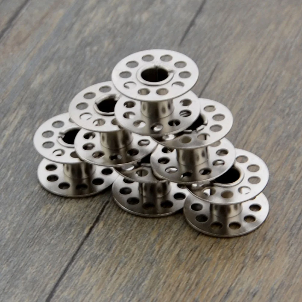 50 шт. 205x115 см вращающиеся металлические шпульки для швейной машины пустые катушки