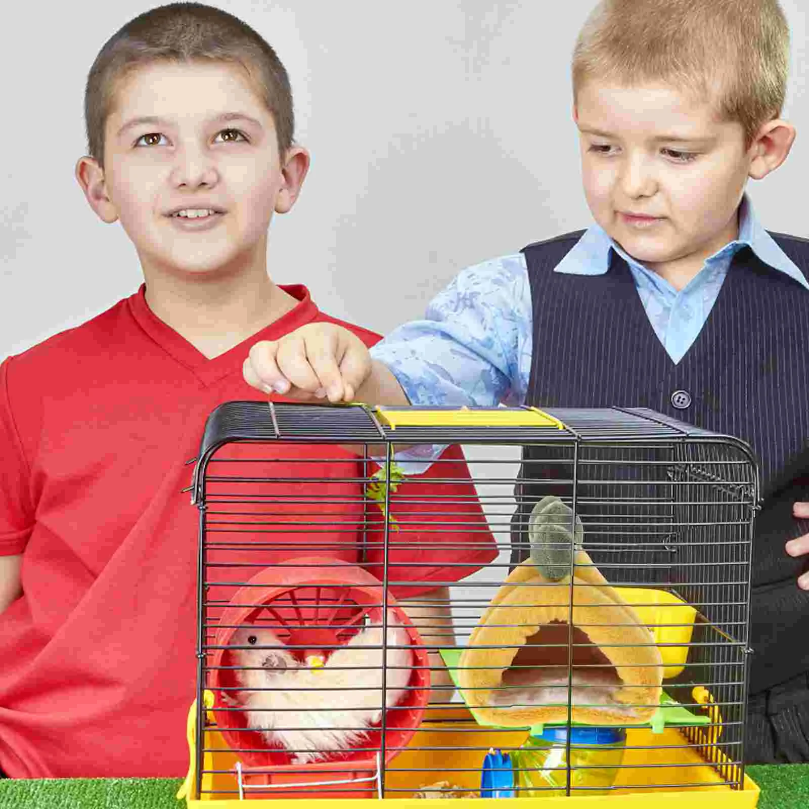 

Hamster Decorative Hamster Thick Plush Guinea Bed Small Pets Sleeping House