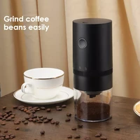 electric coffee grinder cafe automatic coffee beans mill espresso coffee machine maker for home travel portable usb rechargeable