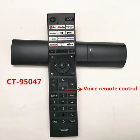 Подходит для Toshiba TV Bluetooth voice remote control CT-95043