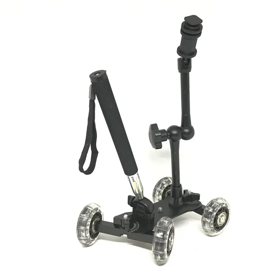 Тележка-слайдер для камеры 11 дюймов ручной монопод телефона d1000 d3000 d3100 d3200