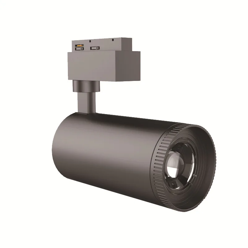 

Black White Led Track Lights 30W Track Lamps for Shop Rail Aluminum Spotlights for Clothing Store Surface Mount Track Lighting