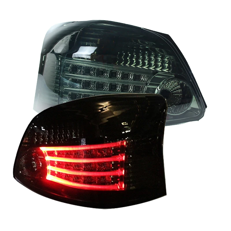 

LED Tail Light Assembly For Toyota VIOS 2008-2013 Left And Right Lamp Chrome/Smoke/RED